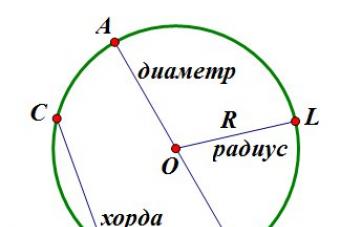 Окружность: описанная около многоугольника Описанный круг