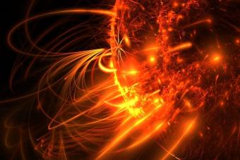 Три мощнейших взрыва на солнце угрожают земле